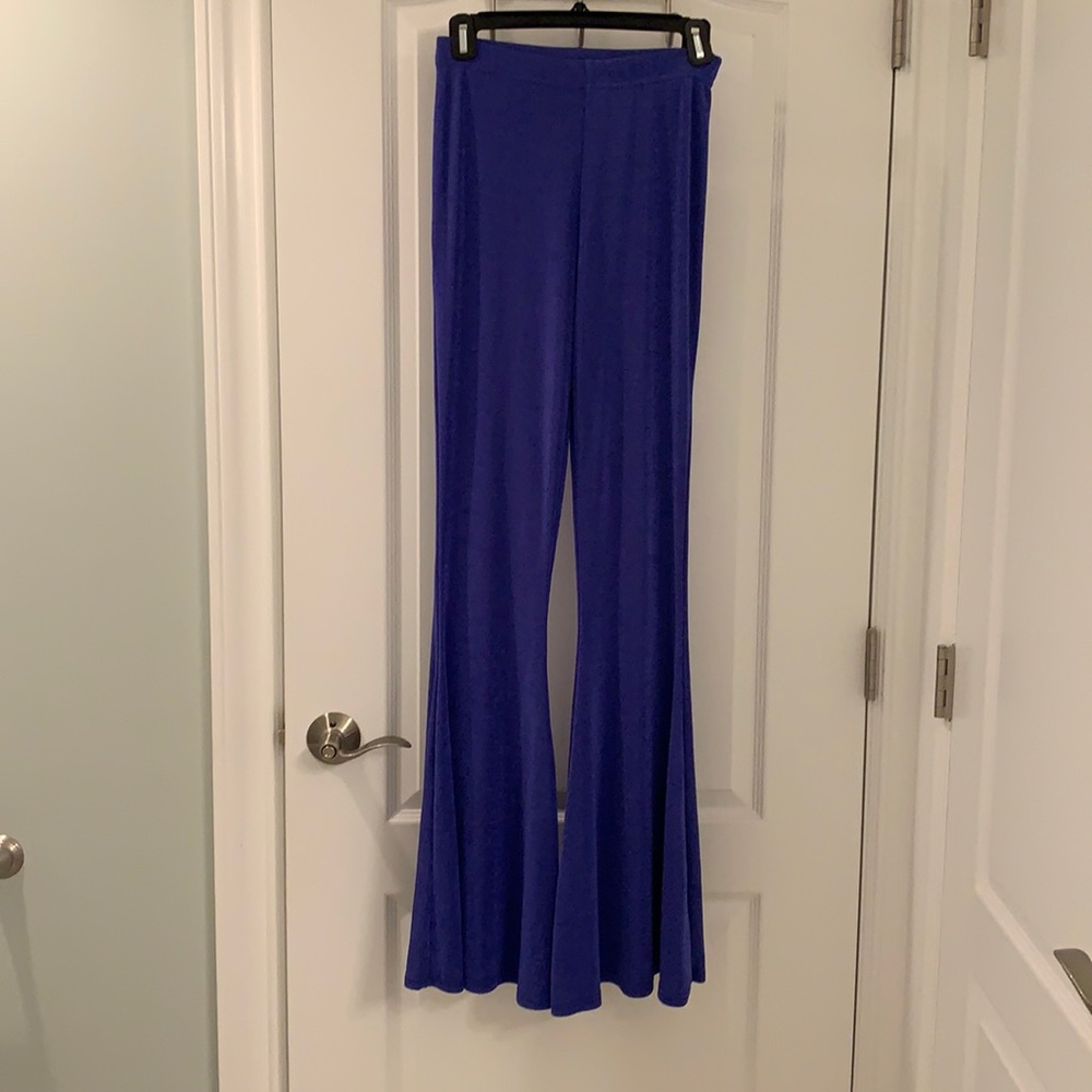 nasty gal bell-bottom pants.